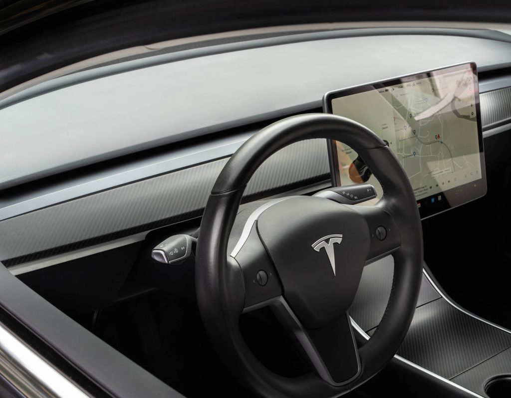 Tesla Model 3 - Model Y műszerfal dekor